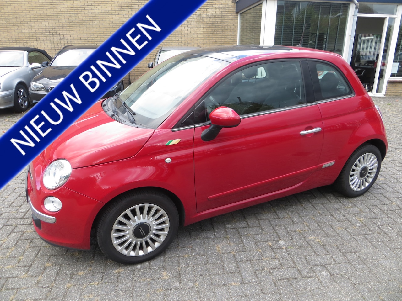 Fiat 500 - 1.2 Lounge-PANODAK-AIRCO-GARANTIE! - AutoWereld.nl