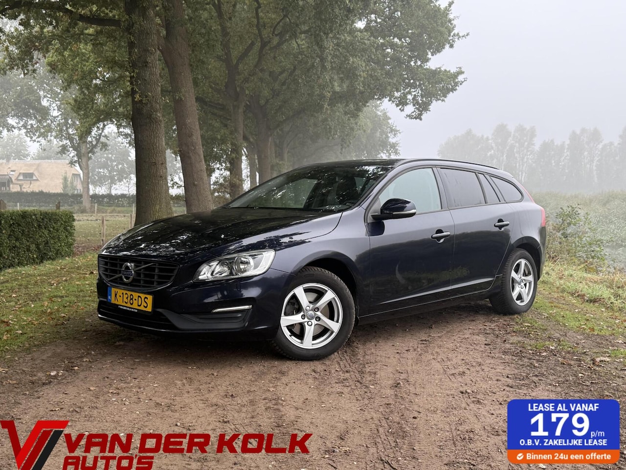 Volvo V60 - 2.0 D3 Ocean Race Navi Cruise Climate Trekhaak - AutoWereld.nl