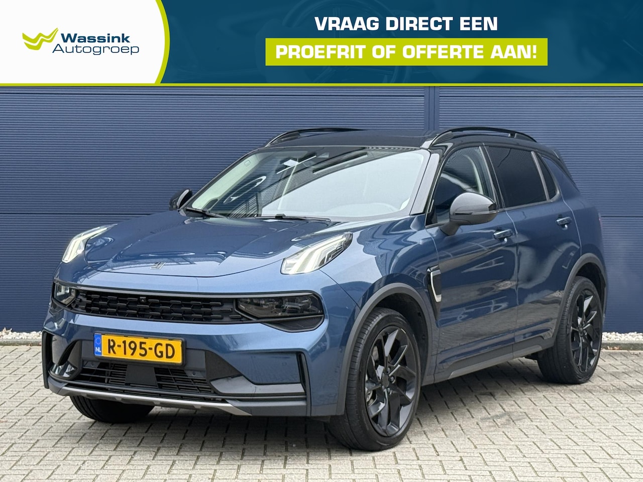 Lynk & Co 01 - 1.5 261pk PHEV | Black pack | Navigatie | Virtual cockpit | Schuifdak | 20 inch | Infinity - AutoWereld.nl
