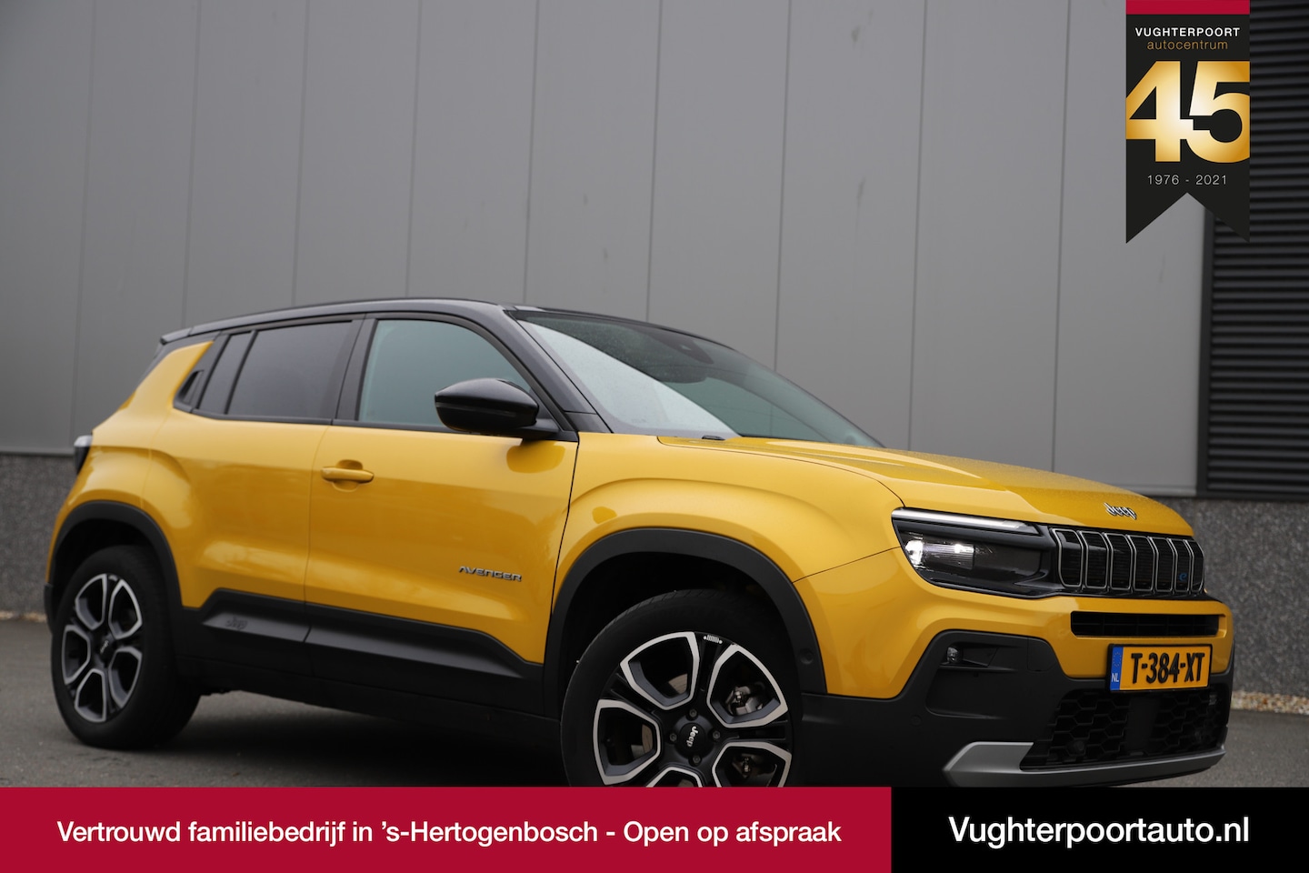 Jeep Avenger - 1st Edition 54 kWh Adaptive cruise/ 3-Fase/ Sun Yellow/Gold - AutoWereld.nl