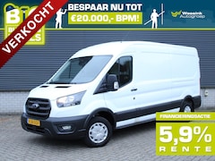 Ford Transit - GB 350 L3H2 TDCi 130pk FWD Trend | Cruise Control | Parkeersensoren Voor en Achter | Bluet