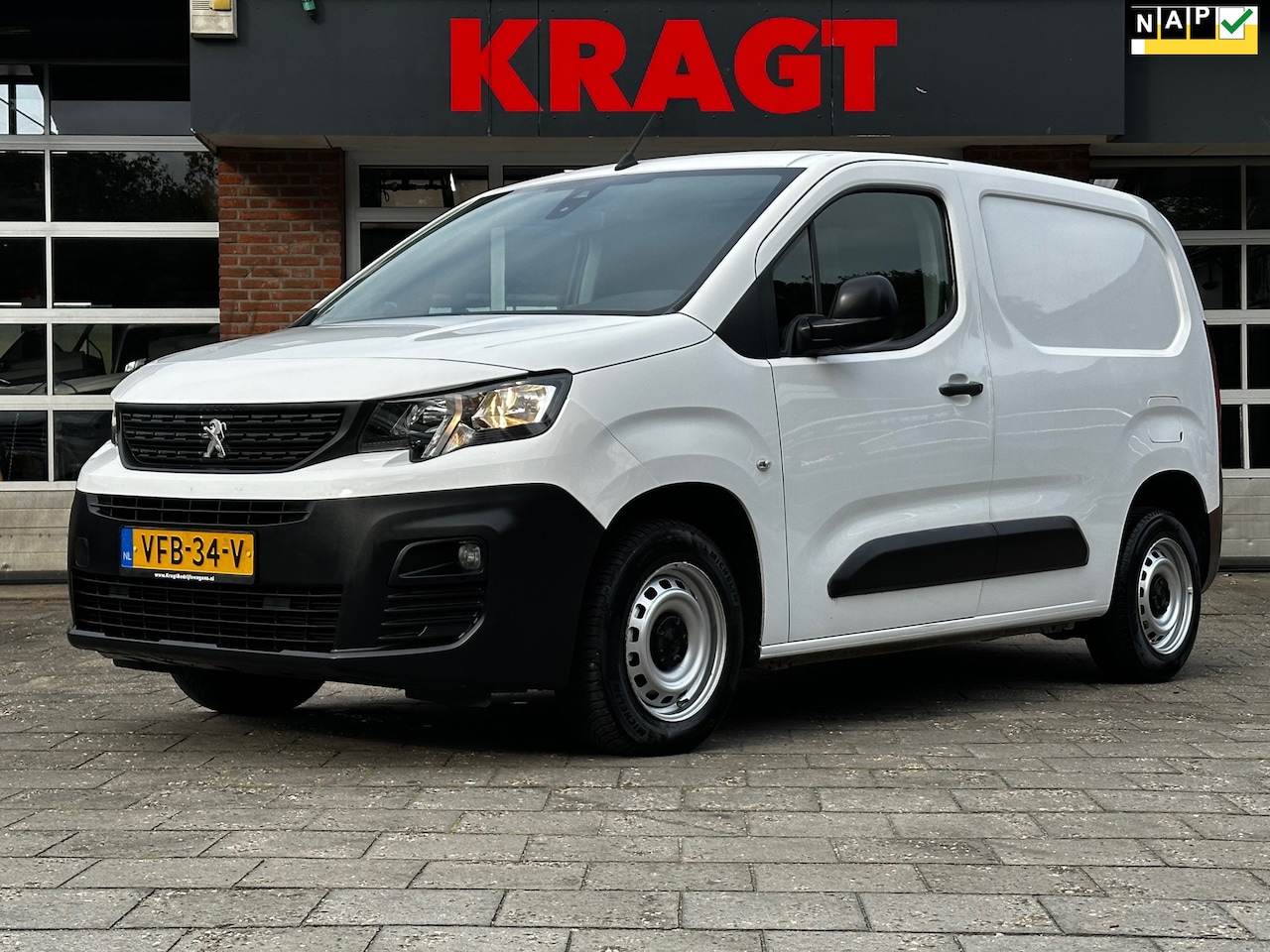 Peugeot Partner - 1.5 BlueHDI Premium 1.5 BlueHDI Premium, NAVI/CRUISE/AIRCO/SCHUIFDEUR/EURO6/DEALER ONDERHOUDEN/1e EIG - AutoWereld.nl