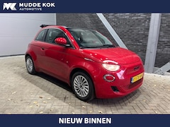 Fiat 500 C - RED 42 kWh | Stoelverwarming | Keyless | Android | Draadloze Telefoonlader