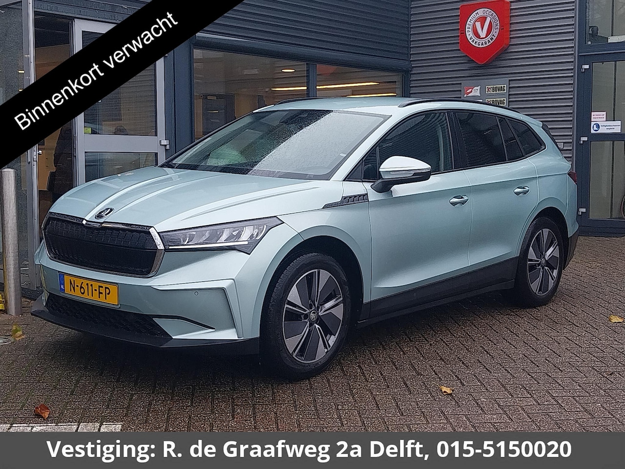 Skoda Enyaq iV - 60 | SOH 91% ACCU | Navigatie | 1e eigenaar | - AutoWereld.nl