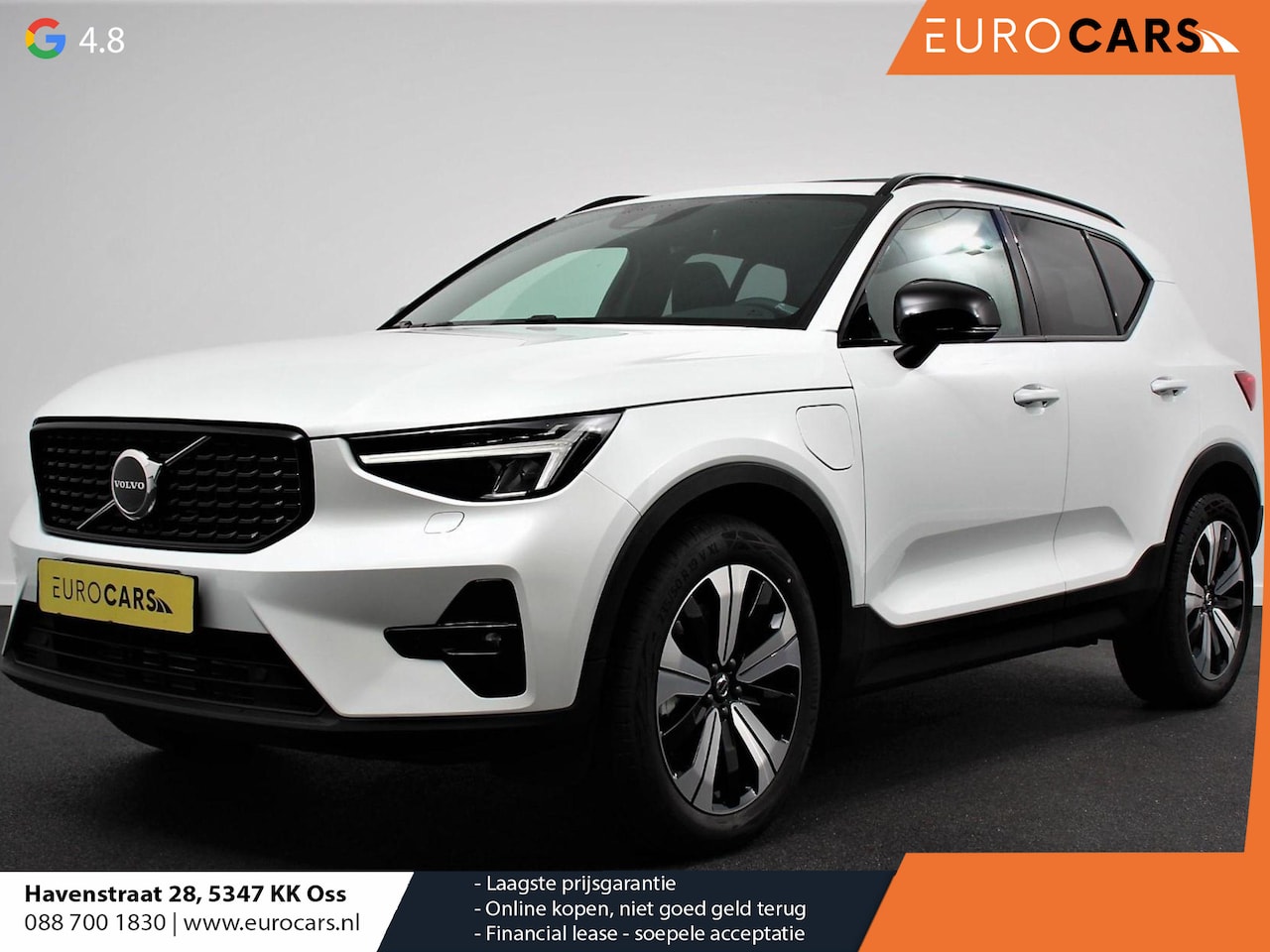 Volvo XC40 - 1.5 T5 Plug-in hybrid Ultimate Dark | Electrisch Glazen Panorama dak | Navigatie | Dab | L - AutoWereld.nl