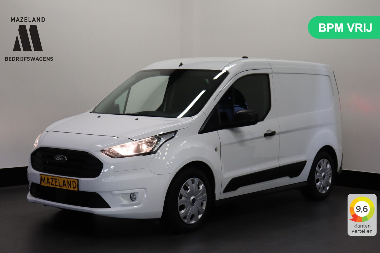 Ford Transit Connect - 1.0 Ecoboost benzine EURO 6 - Airco - Navi- Camera - €12.499,- Excl. staat in poetsrij daa - AutoWereld.nl