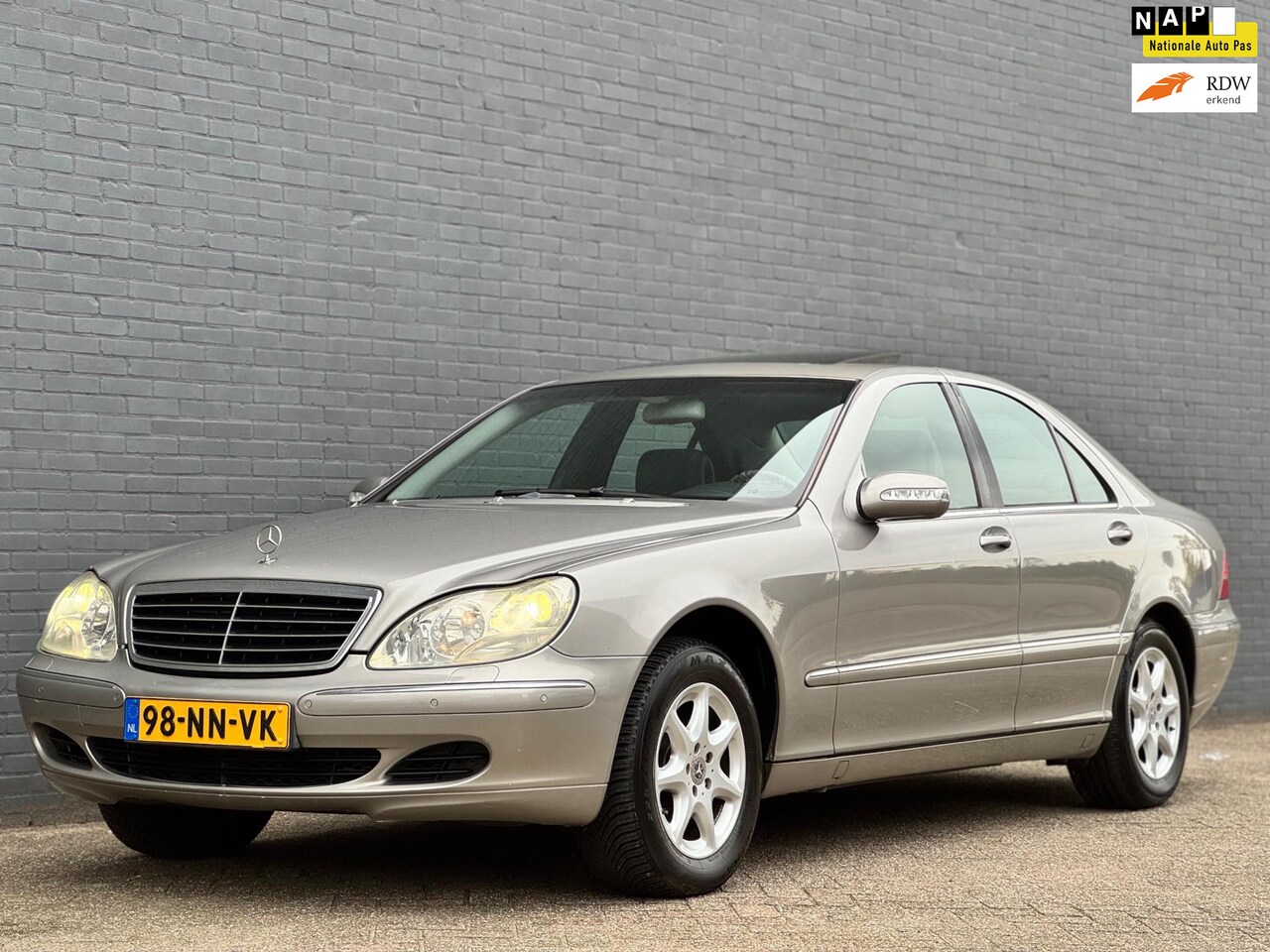 Mercedes-Benz S-klasse - 350 Prestige|YOUNGTIMER|AUT|XENON|SCHUIFDAK|LEDER|NAVI| - AutoWereld.nl