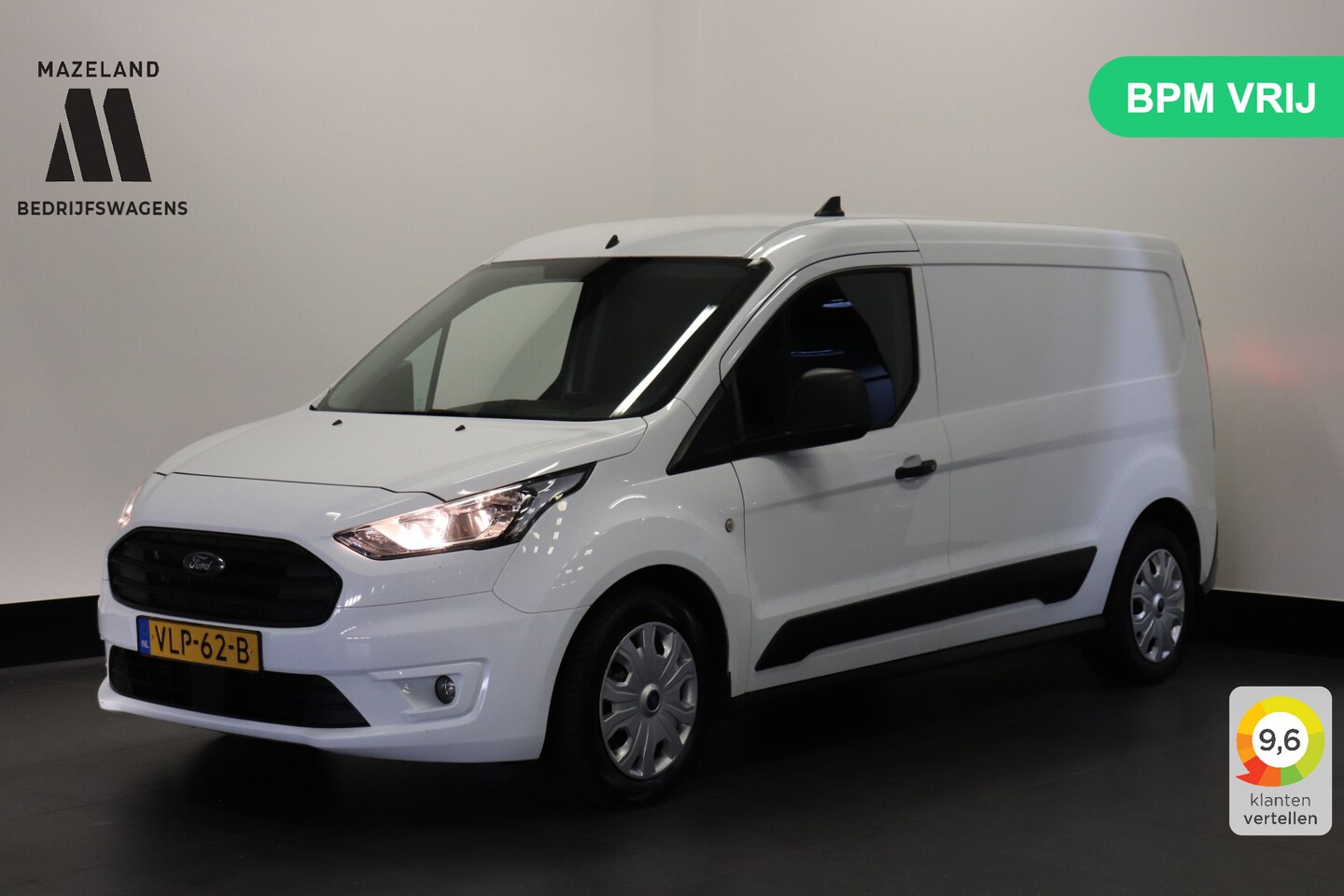 Ford Transit Connect - 1.5 EcoBlue L2 EURO 6 - Airco - Navi - PDC - €13.950,- Excl. - AutoWereld.nl