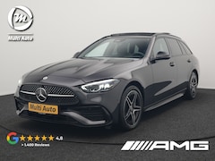 Mercedes-Benz C-klasse Estate - 300 e AMG PHEV 313pk Dealer O.H. PHEV | Panodak | Camera | Lederen Sportstoelen Memory & V