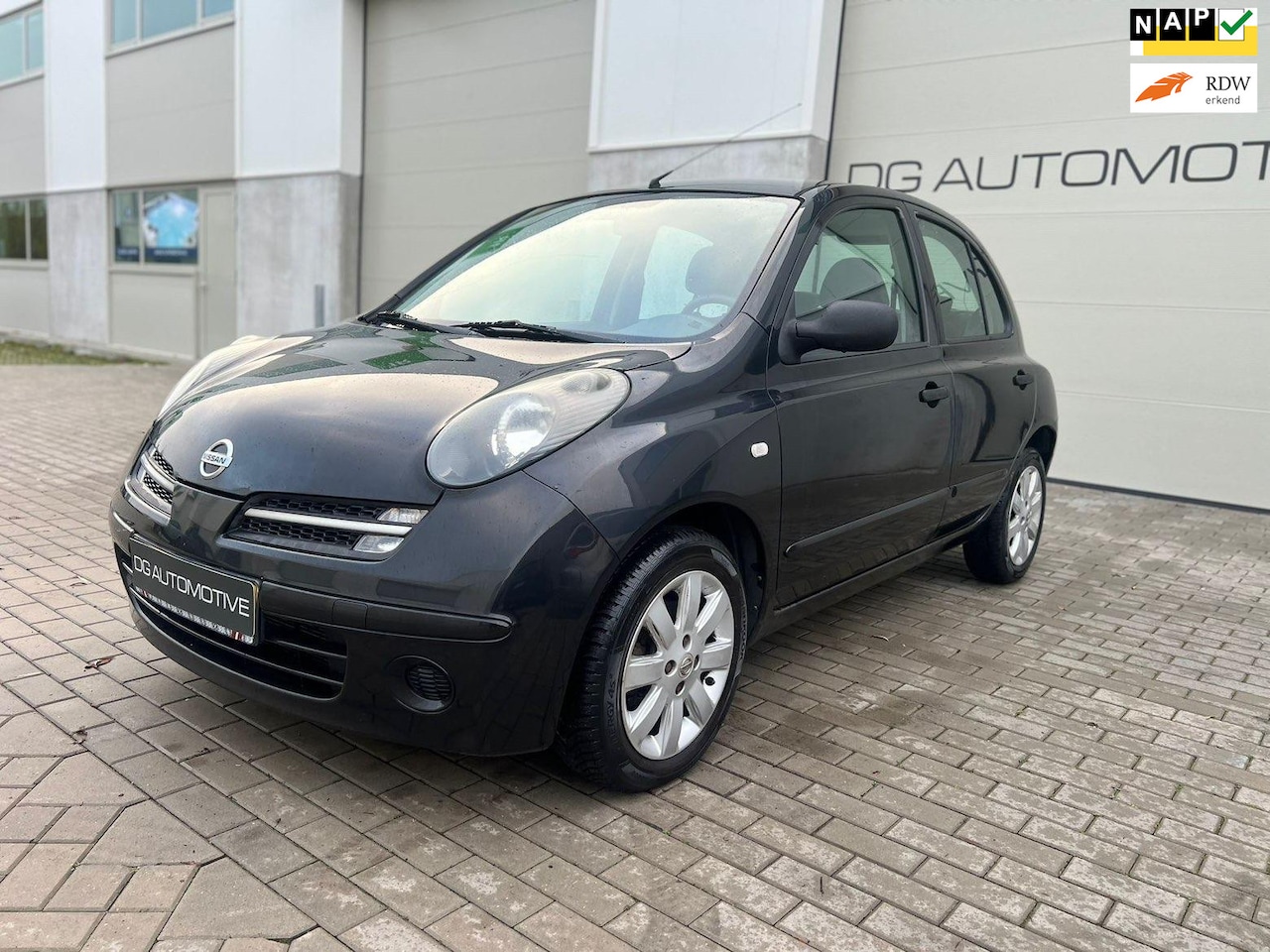 Nissan Micra - 1.2 ELLE ELEKTRISCHE RAMEN AIRCO ZEER ZUINIG - AutoWereld.nl