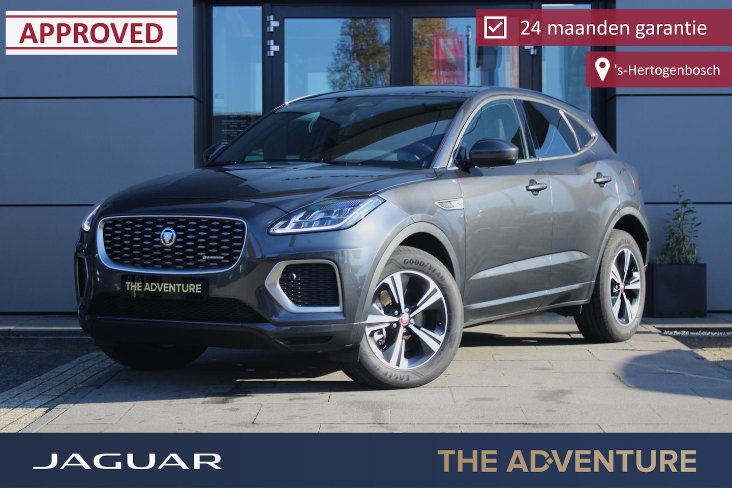 Jaguar E-Pace - P300e AWD R-Dynamic S | Trekhaak | Stoel-verwarming | Acc - AutoWereld.nl