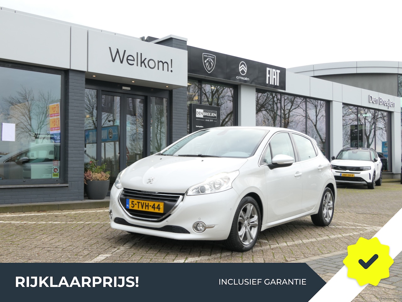 Peugeot 208 - 1.6 VTi Allure Automaat | Leder | Bluetooth | Navigatie | Parelmoer - AutoWereld.nl