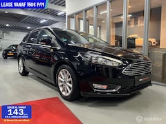 Ford Focus Wagon - 1.0 Titanium NAVI LEER ELEK STOEL.PDC CRUISE VEEL OPTIES STOELVERW