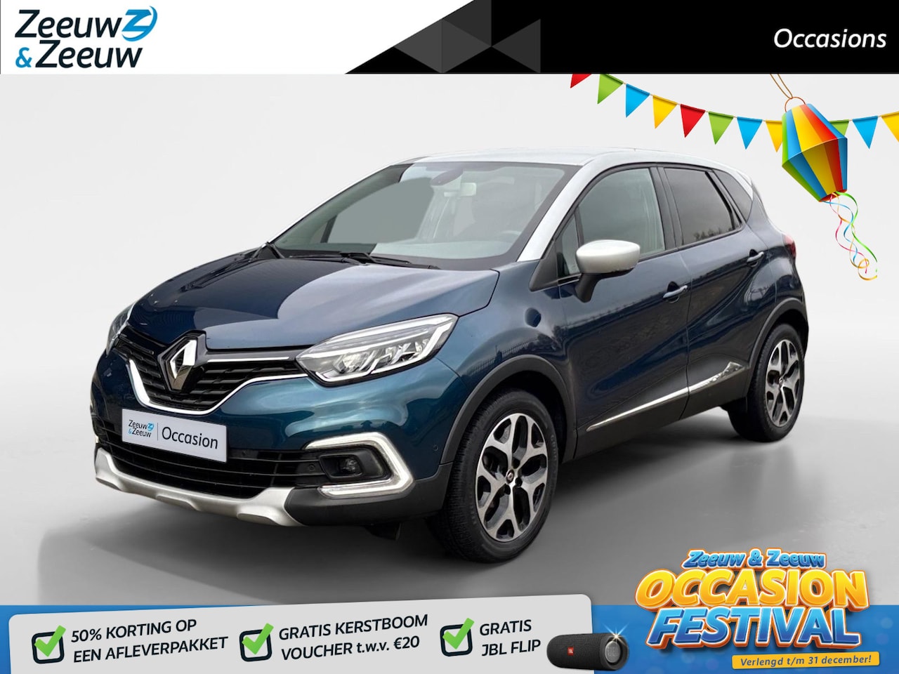 Renault Captur - 90PK TCe Intens | 1e eigenaar | Navi | Climate Control | Full LED | Cruise Control | Licht - AutoWereld.nl