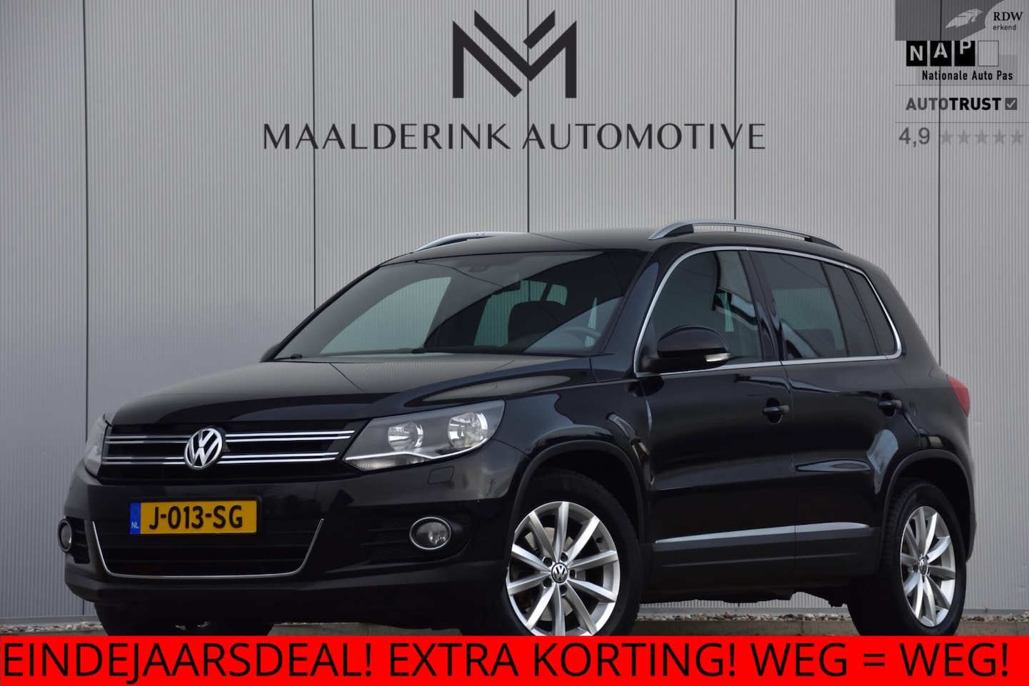Volkswagen Tiguan - 1.4 TSI Sport&Style Trekhaak uitkl., Navi, Camera, Stoelverwarming - AutoWereld.nl