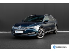 Skoda Superb Combi - 1.4 TSI iV Laurin & Klement | Leder interieur | Trekhaak | Canton audio | Adapt. Cruise |