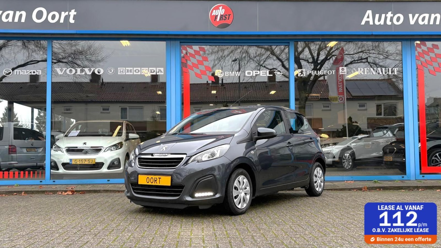 Peugeot 108 - 1.0 e-VTi Blue Lease 1.0 e-VTi Blue Lease - AutoWereld.nl