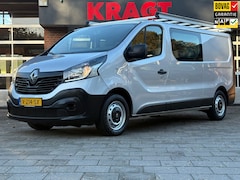 Renault Trafic - 1.6 dCi T29 L2H1DUBBELCABINE|DEALER ONDERHOUDEN|120PK|EURO6|airco|cruise|navi|bluetooth|tr