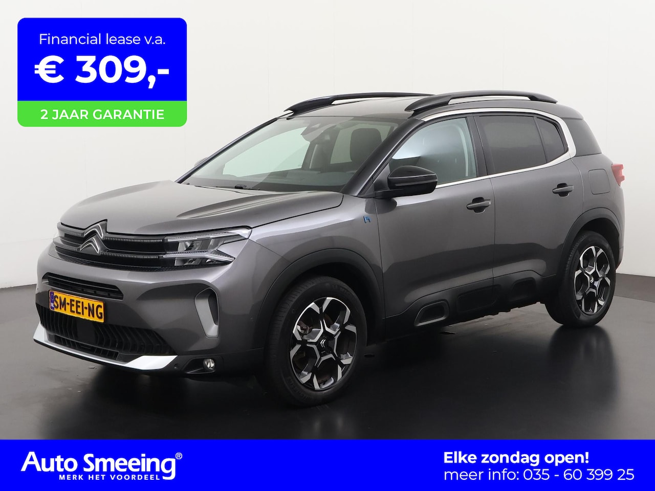 Citroën C5 Aircross - 1.6 Plug-in Hybrid 225 Shine | Leder/Alcantara | Camera | Blind spot | Zondag Open! - AutoWereld.nl