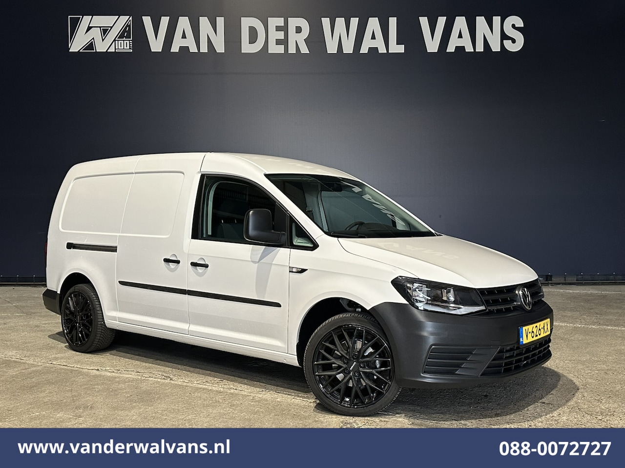 Volkswagen Caddy Maxi - 2.0 TDI L2H1 Euro6 Airco | Navigatie | Zijdeur Bluetooth telefoonvoorbereiding - AutoWereld.nl