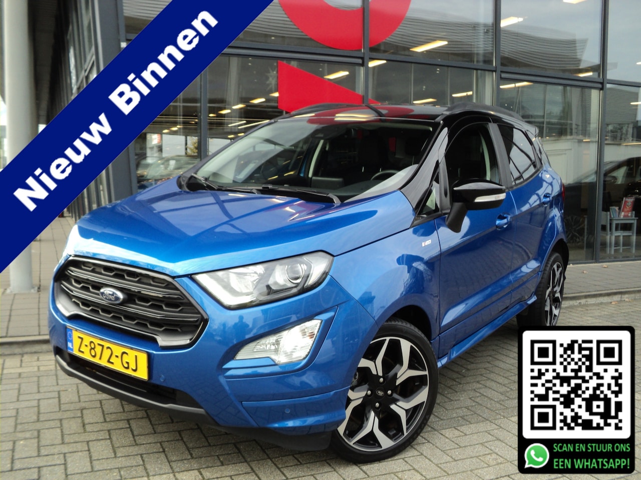 Ford EcoSport - 1.0 EcoBoost ST-Line Black 1.0 EcoBoost ST-Line Black - AutoWereld.nl