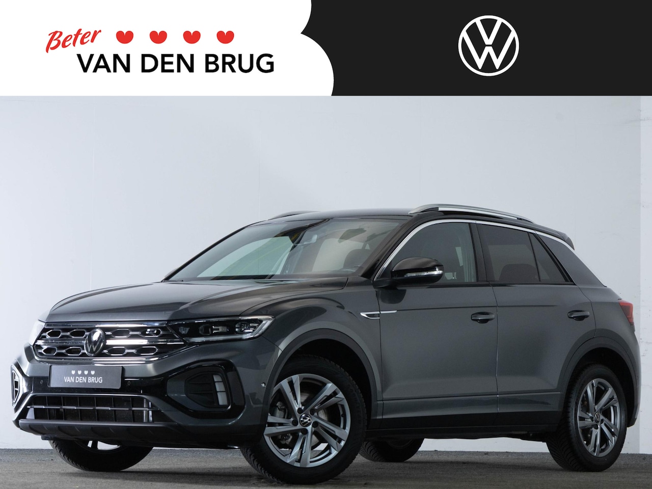 Volkswagen T-Roc - R-Line 1.5 TSI 150 PK DSG | LED IQ | Trekhaak | Achteruitrijcamera | Navigatie | Stoelverw - AutoWereld.nl
