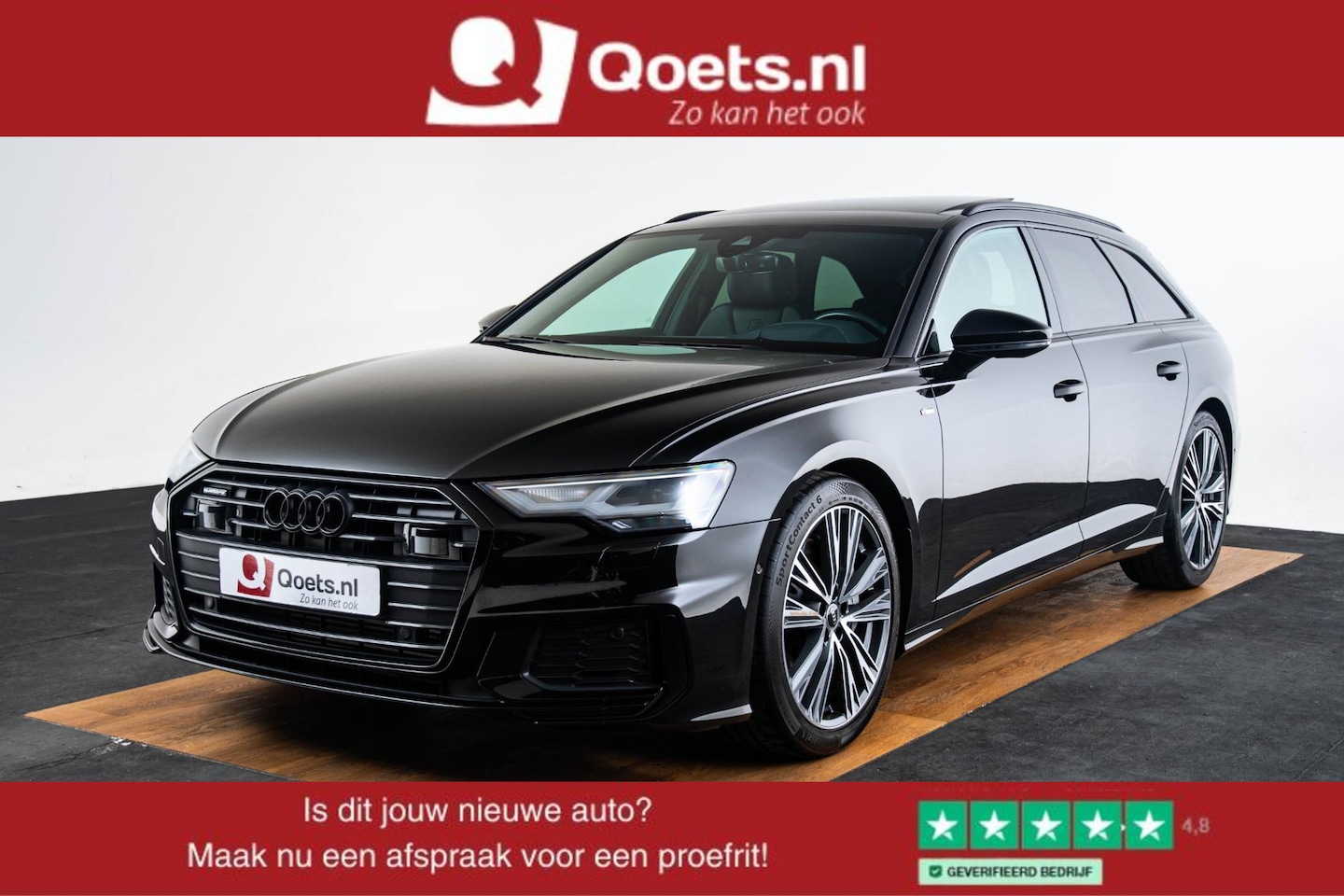 Audi A6 Avant - 55 TFSI S Line - Panoramadak - Adaptive cruise control -  Head up - Sportonderstel - Stoel - AutoWereld.nl