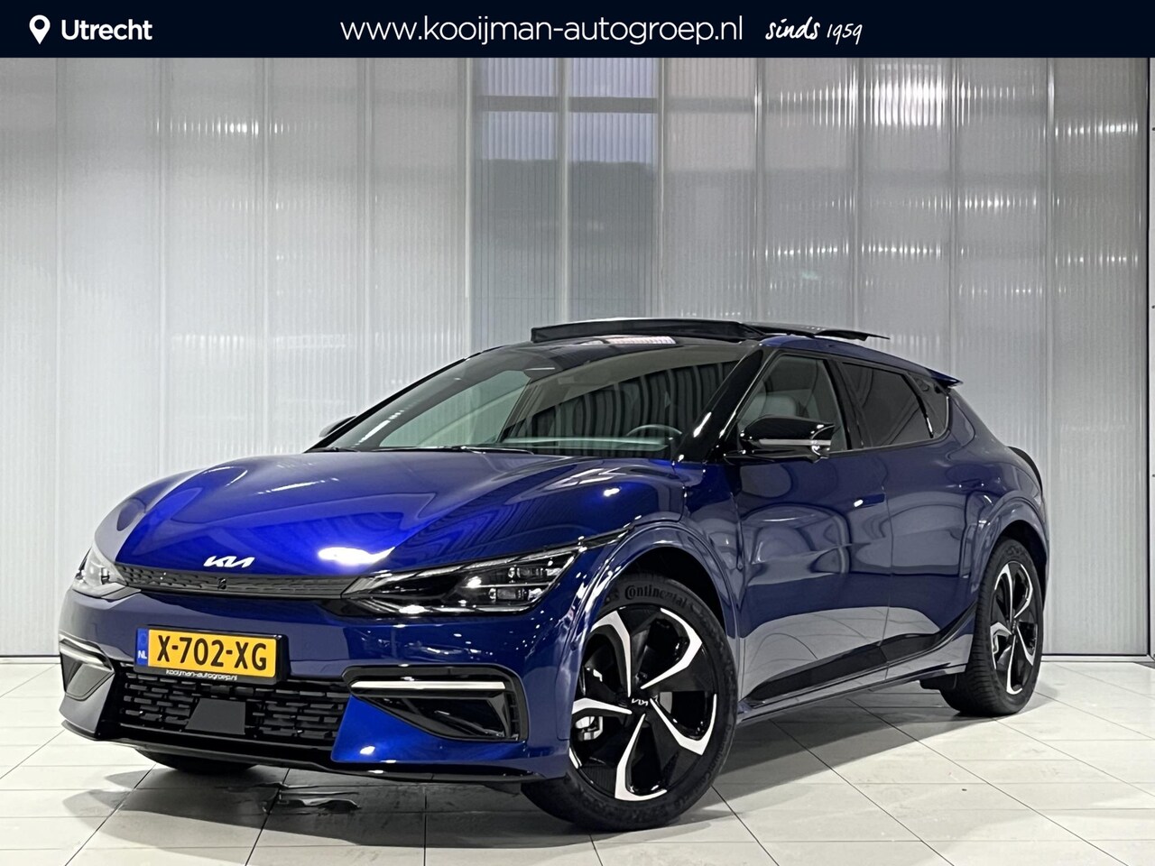 Kia EV6 - GT-Line AWD 77.4 kWh 325PK, 360° Camera, Stoel en Stuur verwarming, Apple Carplay/Android - AutoWereld.nl