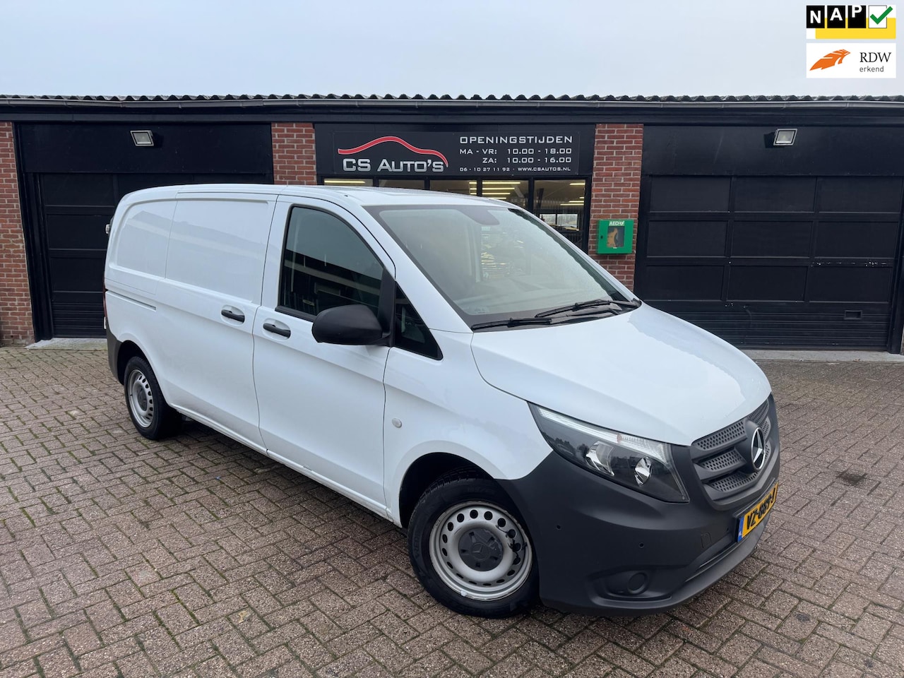 Mercedes-Benz Vito - 109 CDI Lang Business Professional|9-2016|euro6|airco|navi|camera|1 e eigenaar - AutoWereld.nl