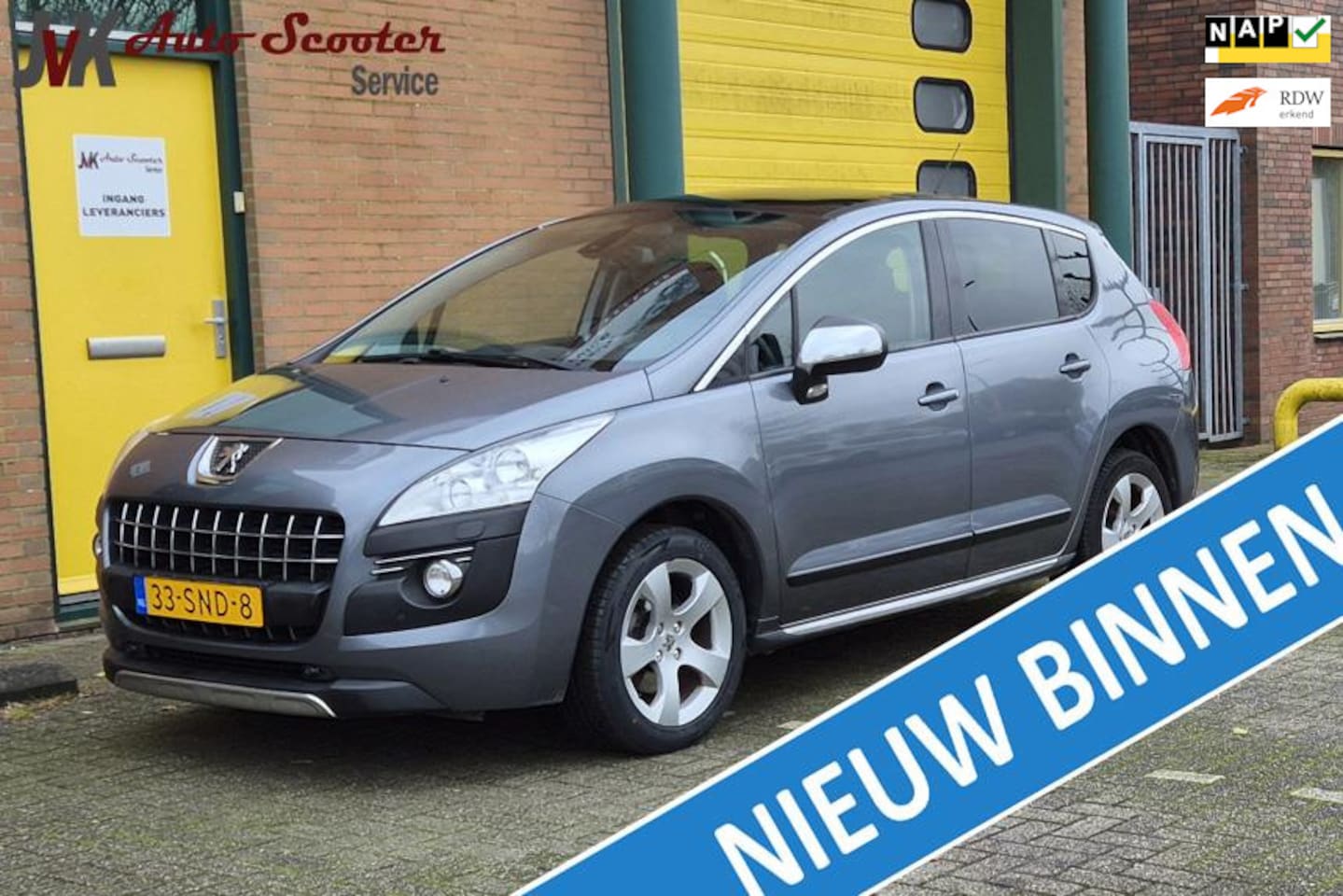 Peugeot 3008 - 1.6 THP Blue Lease Executive Airco! Cruise Control! Trekhaak! NAP! - AutoWereld.nl
