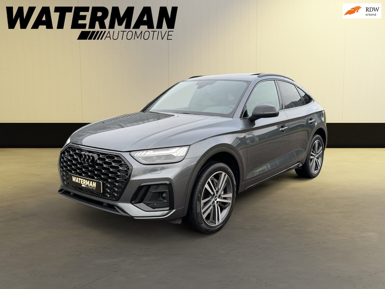 Audi Q5 Sportback - 55 TFSIe 2X S-LINE/PANO/KEYLESS/B&O/SFEERVERL/CAMERA/TREKHAAK/QUATTRO - AutoWereld.nl