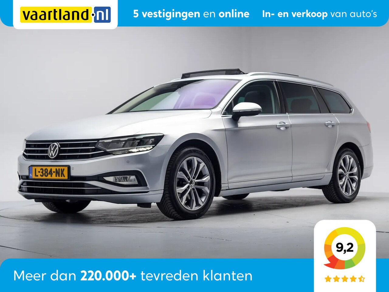 Volkswagen Passat Variant - 1.5 TSI Business Aut. [ Panorama LED Virtual Stoelverwarming ] - AutoWereld.nl