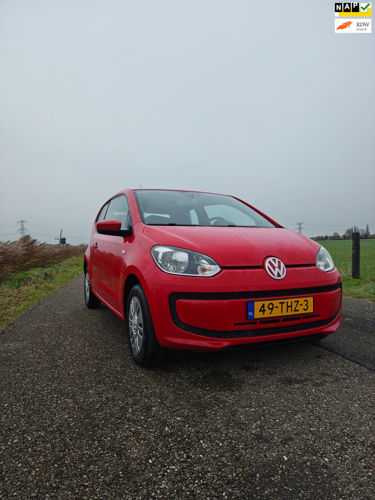Volkswagen Up! - 1.0 move up! GOED ONDERHOUDE - AIRCO - LAGE KILOMETERS - AutoWereld.nl