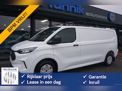 Ford Transit Custom - 320L 136PK Trend BPM VRIJ Apple CP LED, Imperiaal, Betimmering, Trekhaak NR