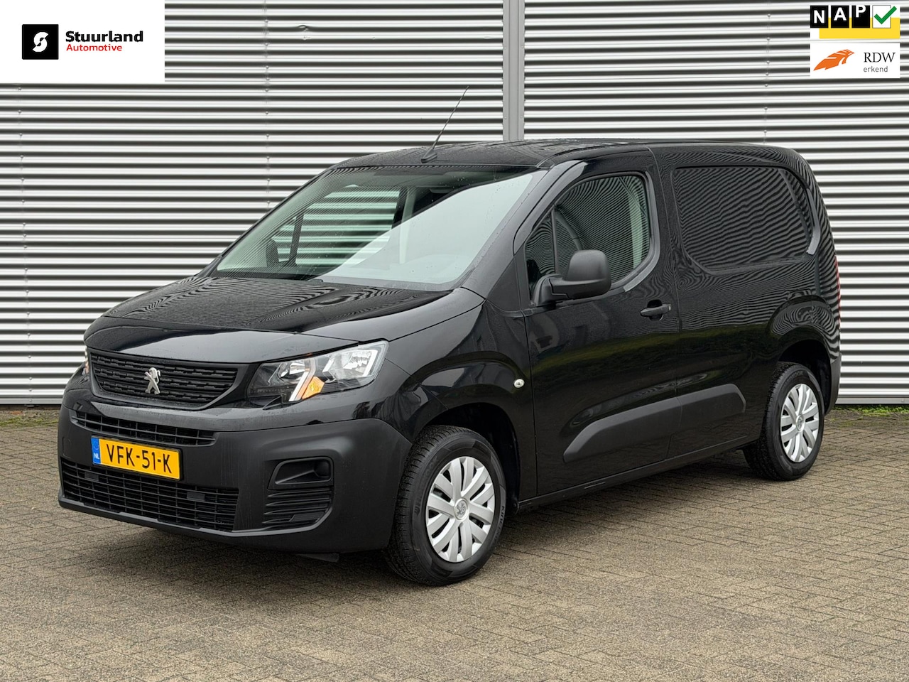 Peugeot Partner - 1.5 BlueHDI Airco/ Trekhaak/ Bluetooth/ Elek. Pakket/ - AutoWereld.nl