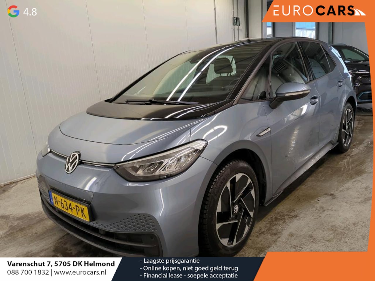 Volkswagen ID.3 - Pro 58 kWh Airco ECC Navi Carplay PDC VA+ Camera Full LED Adaptive Cruise Control 18" LM V - AutoWereld.nl