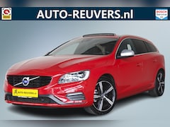 Volvo V60 - 2.0 T4 R-Design / Opendak / Leder / Navi / Cam / Trekhaak / org NL