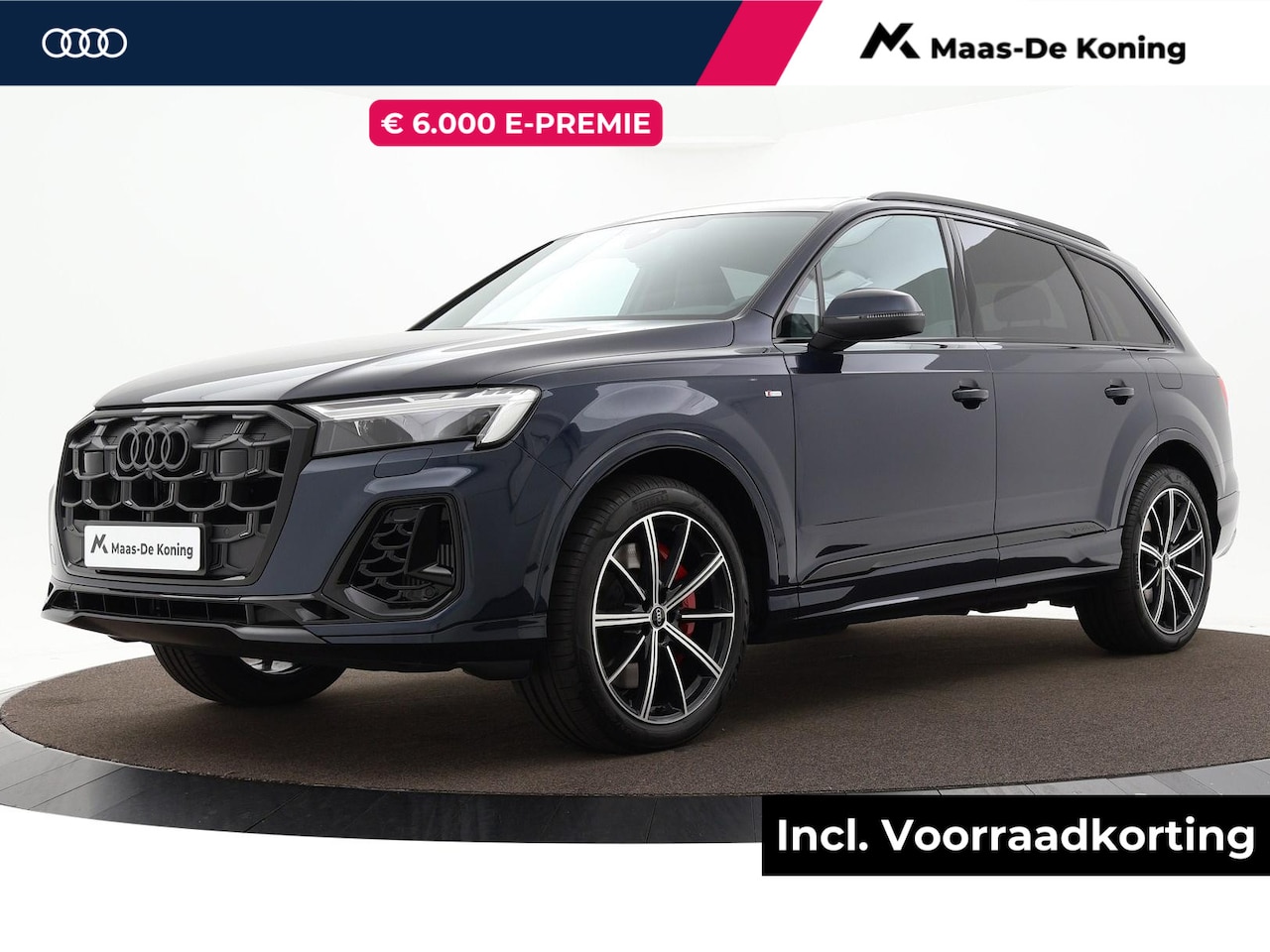 Audi Q7 - 55 TFSI e quattro Pro Line S 394 PK · B&O Premium 3D · Elek. wegklapb. trekhaak · Glazen p - AutoWereld.nl