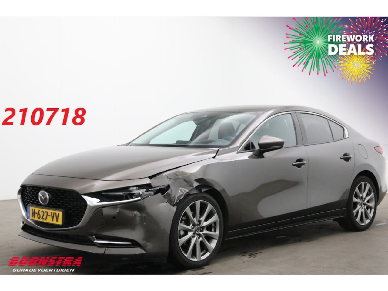 Mazda 3 - 2.0 e-SkyActiv-X M Hybrid 186 Luxury LED ACC Bose HUD Memory LRHZ - AutoWereld.nl