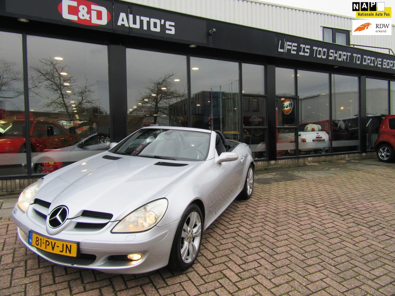 Mercedes-Benz SLK-klasse - 200 K 2005 AUT LEDER CARPLAY - AutoWereld.nl