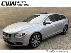 Volvo V60 - 2.4 D5 Twin Engine R-Design Plug-in | Leder | Schuif/kanteldak | Navigatie | Afneembare tr