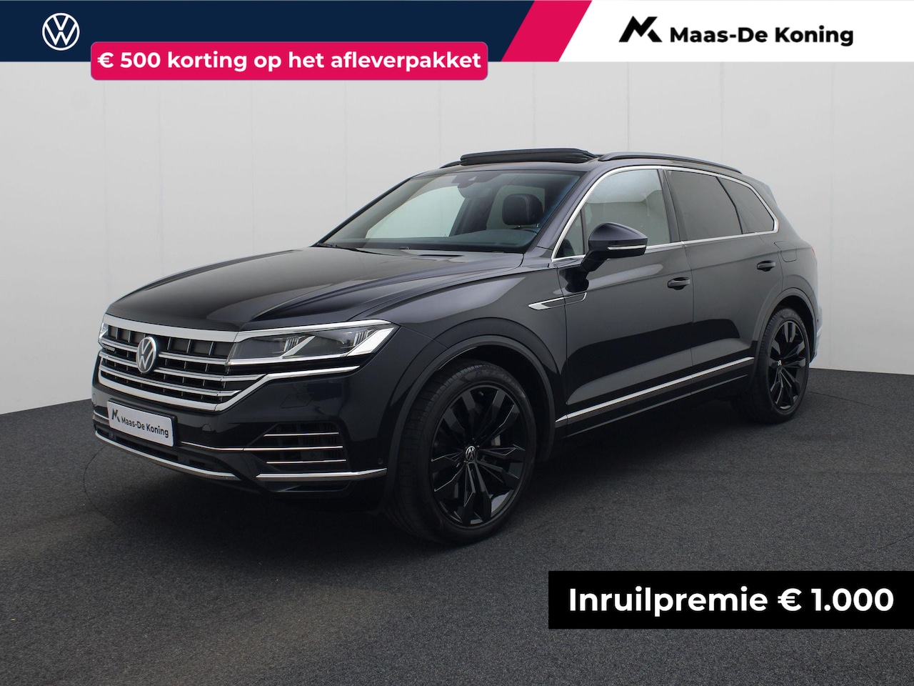 Volkswagen Touareg - 3.0 TSi 280kW/381PK 4MOTION R Elegance · Panoramadak · Leder · Luchtvering · TOPDEAL - AutoWereld.nl