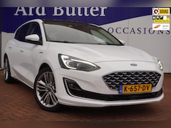 Ford Focus - 1.5 EcoBoost Vignale+Volleder+virtrual+pano-dak+LED+Navigatie+Camera+stuur&stoel-verw+18"l