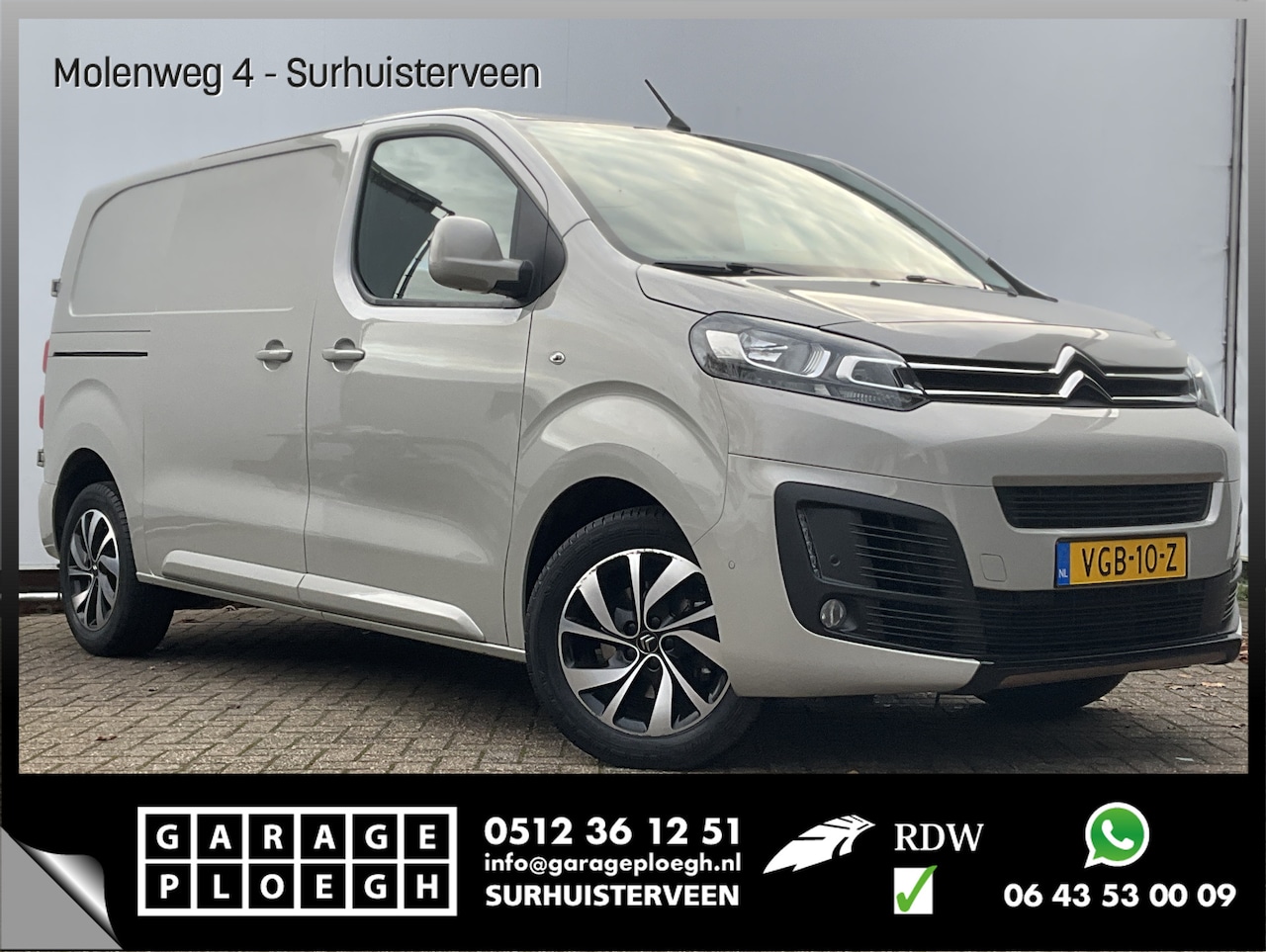 Citroën Jumpy - 2.0 BlueHDI 120 Club M S&S Camera Carplay Dodehoekdetectie - AutoWereld.nl