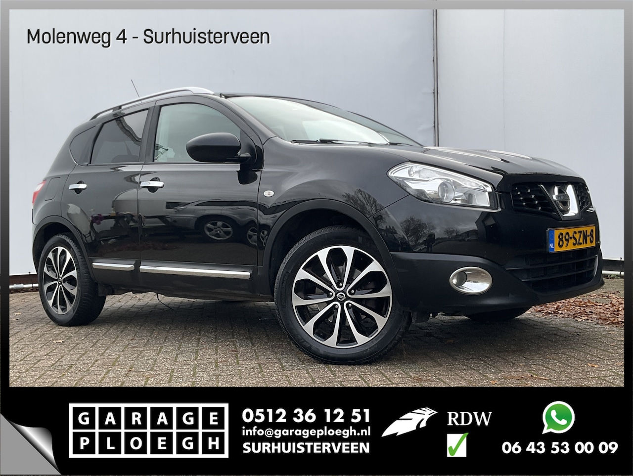 Nissan Qashqai - 1.5 dCi Connect Edition Trekhaak Pano Camera Navi Cruise Voll.Onderhouden - AutoWereld.nl