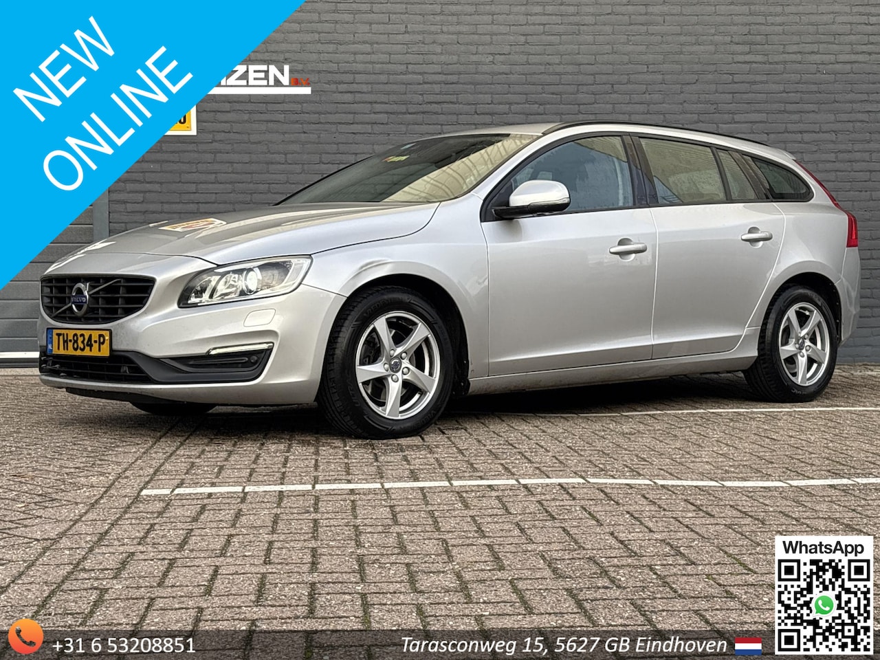 Volvo V60 - 2.0 D3 Summum | Climate | Cruise | Navi | PDC | Stoelverwarming | - AutoWereld.nl