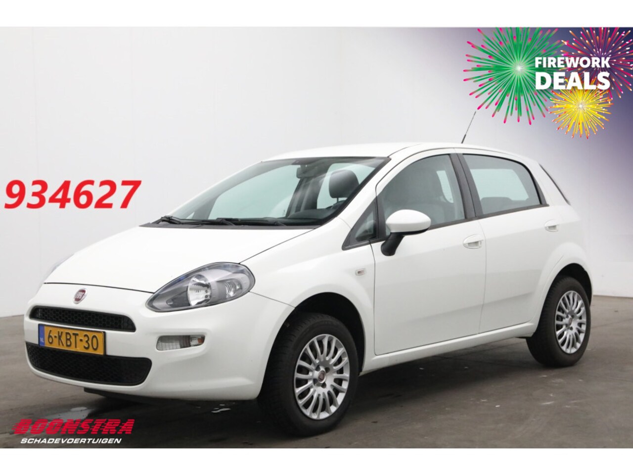 Fiat Punto Evo - 1.4 Natural Power Easy CNG Airco Cruise AHK - AutoWereld.nl