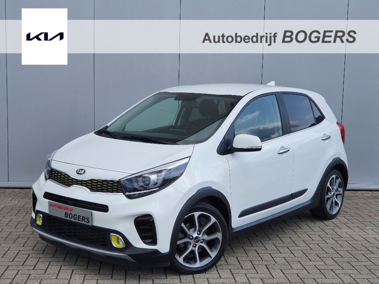 Kia Picanto - 1.0 T-GDI X-Line Navigatie, Climate Control, Cruise Control, Leder, 16"Lm, Achteruitrijcam - AutoWereld.nl