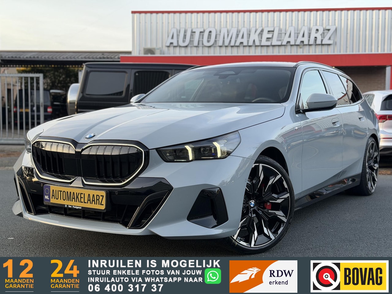 BMW 5-serie Touring - 520i M Sport Pro Brooklyn 21” H&K PANO LASER - AutoWereld.nl