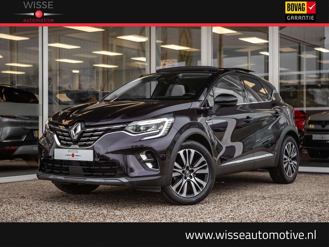 Renault Captur - TCe 155pk Initiale Paris Automaat | BOSE | Leder | Panoramadak | Navi | Camera - AutoWereld.nl